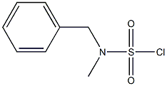 BENZYL(METHYL)SULFAMOYL CHLORIDE Struktur