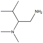 N-[1-(AMINOMETHYL)-2-METHYLPROPYL]-N,N-DIMETHYLAMINE Struktur