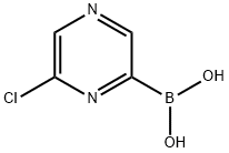 6-CHLOROPYRAZIN-2-YL-2-BORONIC ACID Struktur