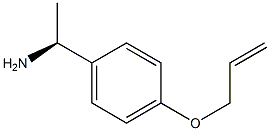 (1S)-1-(4-PROP-2-ENYLOXYPHENYL)ETHYLAMINE Struktur