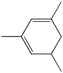 2,4,6-TRIMETHYLCYCLOHEXADIENE Struktur