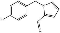 1-(4-FLUORO-BENZYL)-1H-PYRROLE-2-CARBALDEHYDE Struktur