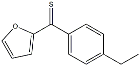 2-(4-ETHYLTHIOBENZOYL)FURAN Struktur