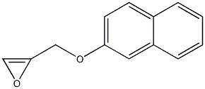 3-(2-NAPHTHYLOXY)-1,2-EPOXYPROPYLENE Struktur