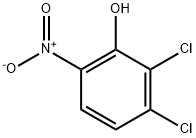 2,3-DICHLORO-6-NITROPHENOL Struktur