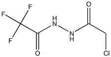 TRIFLUORO-ACETIC ACID N'-(2-CHLORO-ACETYL)-HYDRAZIDE Struktur