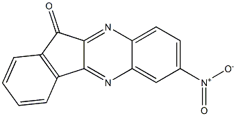 7-NITRO-11H-INDENO[1,2-B]QUINOXALIN-11-ONE Struktur