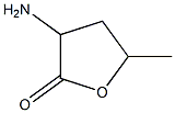 3-AMINO-5-METHYLDIHYDROFURAN-2(3H)-ONE Struktur