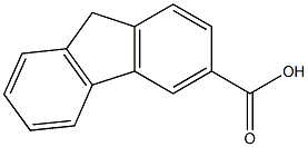 9H-FLUORENE-3-CARBOXYLIC ACID Struktur