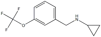 (1S)CYCLOPROPYL[3-(TRIFLUOROMETHOXY)PHENYL]METHYLAMINE Struktur