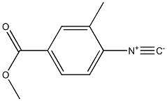 METHYL-4-ISOCYANO-3-METHYL-BENZOATE Struktur