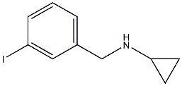 (1S)CYCLOPROPYL(3-IODOPHENYL)METHYLAMINE Struktur