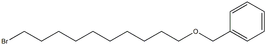 1-BROMO-10-BENZYLOXYDECANE Struktur