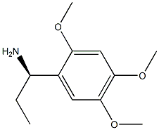 (1R)-1-(2,4,5-TRIMETHOXYPHENYL)PROPYLAMINE Struktur