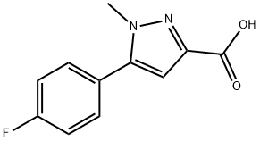 5-(4-FLUORO-PHENYL)-1-METHYL-1H-PYRAZOLE-3-CARBOXYLIC ACID price.