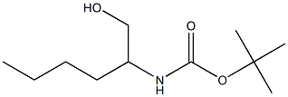 (1-(HYDROXYMETHYL)PENTYL)CARBAMIC ACID 1,1-DIMETHYLETHYL ESTER Struktur