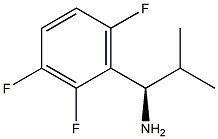 (1R)-2-METHYL-1-(2,3,6-TRIFLUOROPHENYL)PROPYLAMINE Struktur