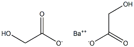 BARIUM GLYCOLATE Struktur