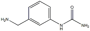 N-[3-(AMINOMETHYL)PHENYL]UREA Struktur