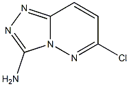 6-CHLORO[1,2,4]TRIAZOLO[4,3-B]PYRIDAZIN-3-AMINE Struktur