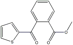 METHYL 2-(2-THENOYL)BENZOATE Struktur