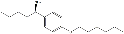 (1R)-1-(4-HEXYLOXYPHENYL)PENTYLAMINE Struktur