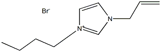 1-ALLYL-3-BUTYLIMIDAZOLIUM BROMIDE Struktur