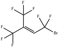 1-BROMO-3-(TRIFLUOROMETHYL)-1,1,4,4,4-PENTAFLUORO-2-BUTENE Struktur