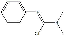 N,N-DIMETHYL-N'-PHENYLCARBAMIMIDIC CHLORIDE Struktur