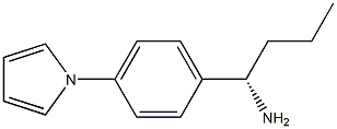 (1S)-1-(4-PYRROLYLPHENYL)BUTYLAMINE Struktur