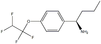 (1R)-1-[4-(1,1,2,2-TETRAFLUOROETHOXY)PHENYL]BUTYLAMINE Struktur