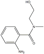 2-AMINO-N-(2-HYDROXYETHYL)-N-METHYLBENZAMIDE Struktur