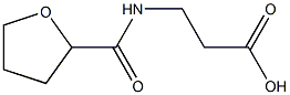 3-[(TETRAHYDROFURAN-2-YLCARBONYL)AMINO]PROPANOIC ACID Struktur