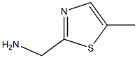 C-(5-METHYL-THIAZOL-2-YL)-METHYLAMINE Struktur