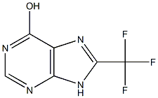 8-(TRIFLUOROMETHYL)-9H-PURIN-6-OL Struktur