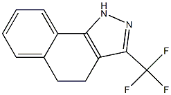 4,5-DIHYDRO-3-TRIFLUOROMETHYL-1H-BENZO-[G]-INDAZOLE Struktur