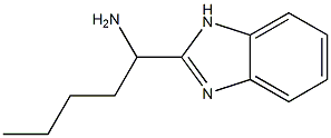 1-(1H-BENZIMIDAZOL-2-YL)PENTAN-1-AMINE Struktur