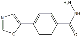 4-(1,3-OXAZOL-5-YL)BENZENECARBOHYDRAZIDE Struktur