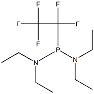 PENTAFLUOROETHYL-BIS(DIETHYLAMINO)PHOSPHINE Struktur