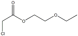 2-CHLORO ETHOXY ETHYL ACETATE Struktur