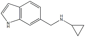 (1S)CYCLOPROPYLINDOL-6-YLMETHYLAMINE Struktur