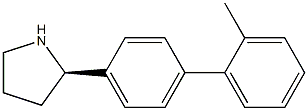 (2R)-2-[4-(2-METHYLPHENYL)PHENYL]PYRROLIDINE Struktur