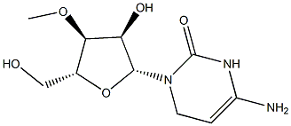 3'-(O-METHYL)-CYTIDINE, [3H]- Struktur