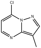 7-CHLORO-3-METHYL-PYRAZOLO[1,5-A]PYRIMIDINE Struktur