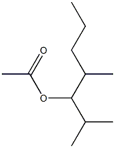 2,4-DIMETHYL-3-HEPTANOL ACETATE Struktur