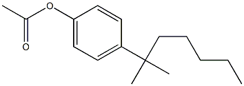 4-TERT-OCTYLPHENOL ACETATE Struktur