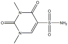 1,3-DIMETHYL-2,4-DIOXO-1,2,3,4-TETRAHYDROPYRIMIDINE-5-SULFONAMIDE Struktur