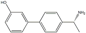 3-[4-((1R)-1-AMINOETHYL)PHENYL]PHENOL Struktur