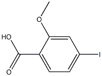 4-IODO-2-METHOXYBENZOIC ACID Struktur