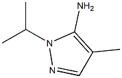 2-ISOPROPYL-4-METHYL-2H-PYRAZOL-3-YLAMINE Struktur